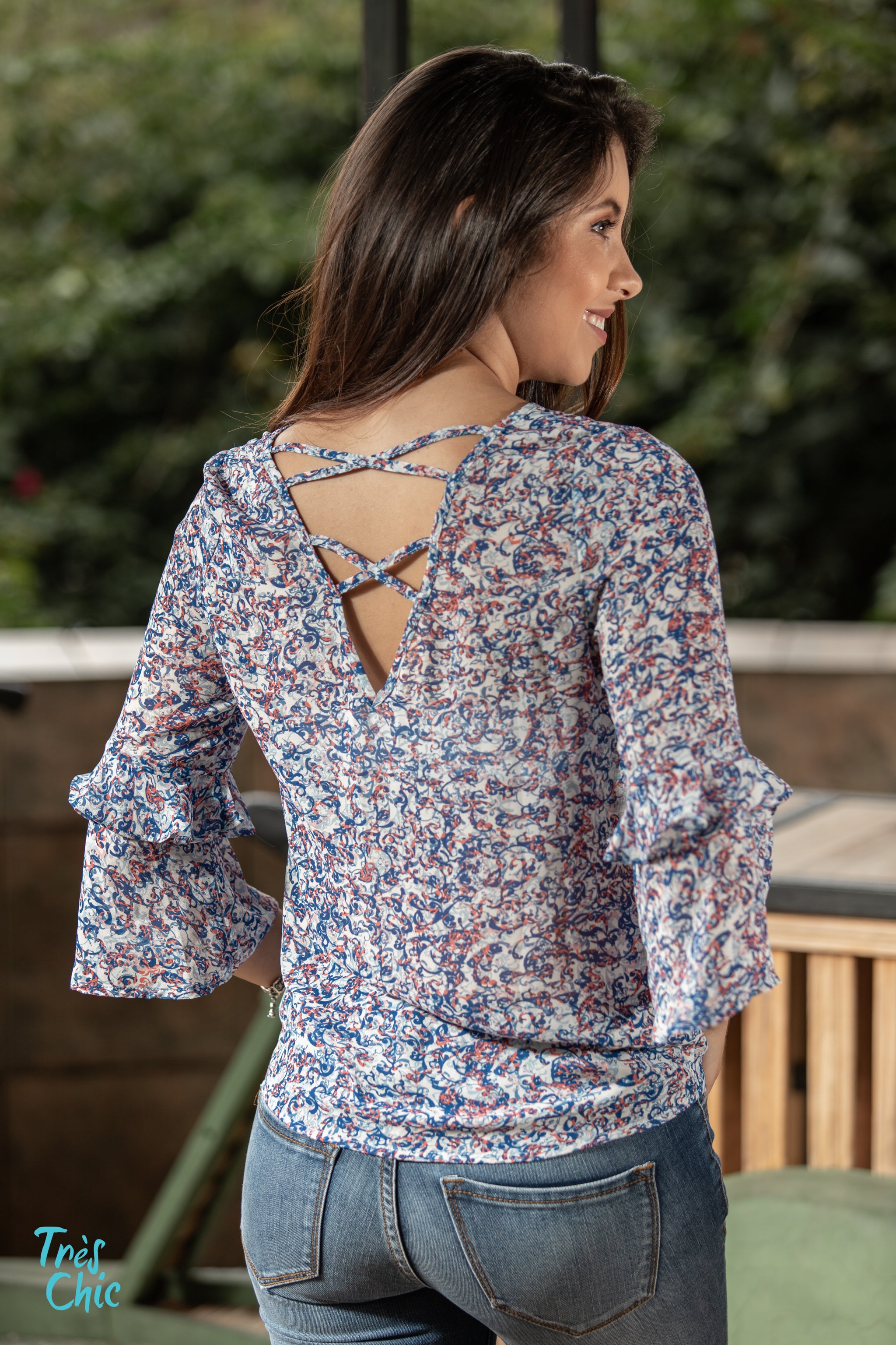 Blusa multicolor best sale